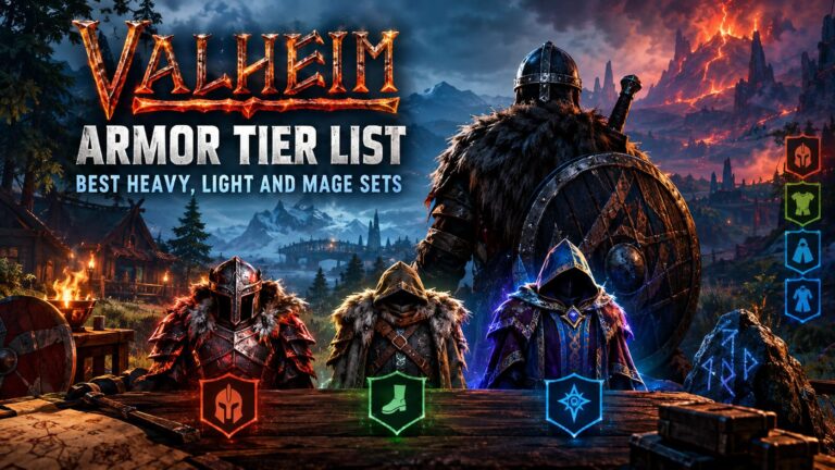 Valheim Armor Tier List (2026): Best Heavy, Light, and Mage Armor Sets Valheim Armor Tier List (2026): Best Heavy, Light, and Mage Armor Sets