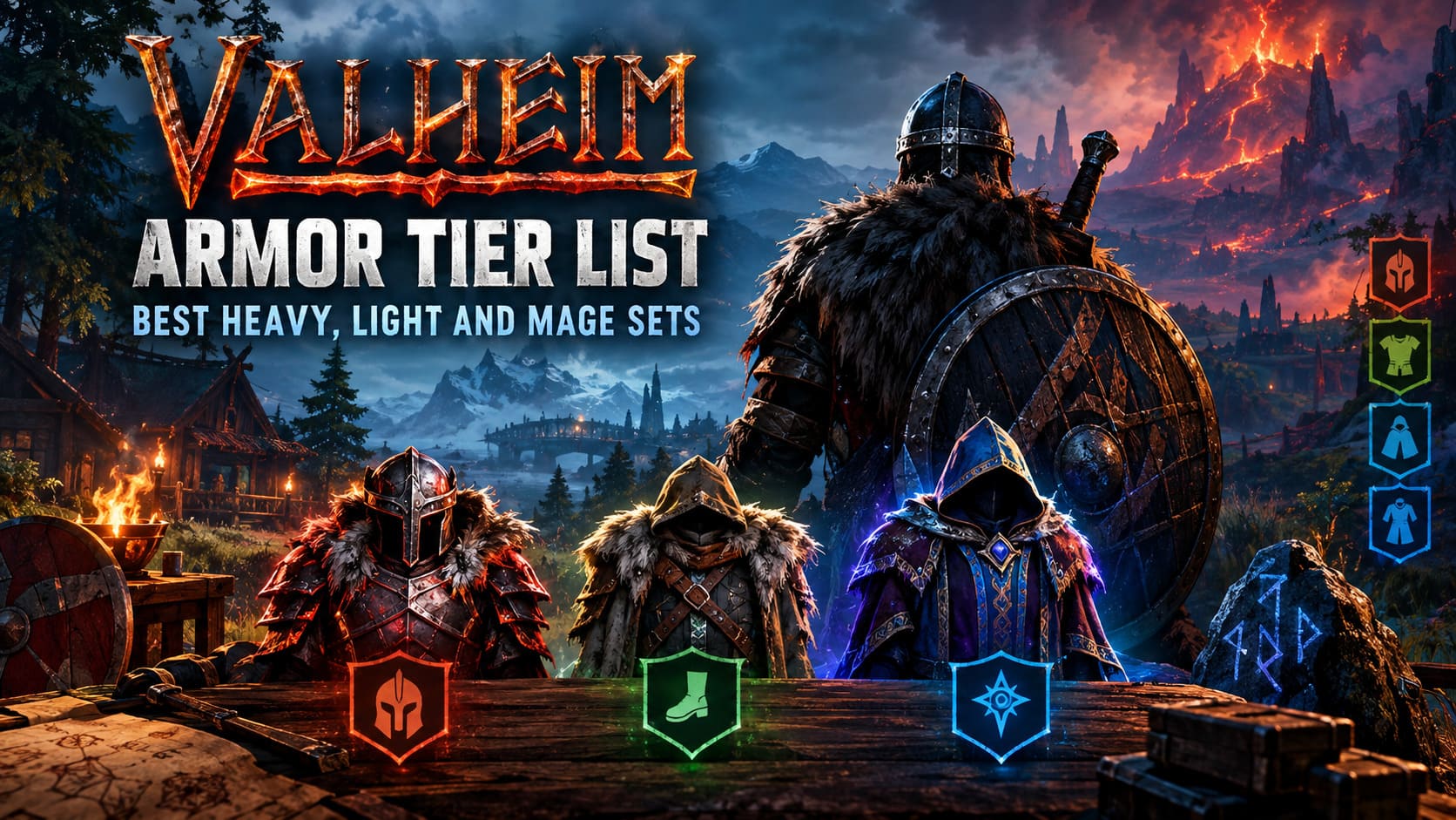 Valheim Armor Tier List (2026): Best Heavy, Light, and Mage Armor Sets Valheim Armor Tier List (2026): Best Heavy, Light, and Mage Armor Sets