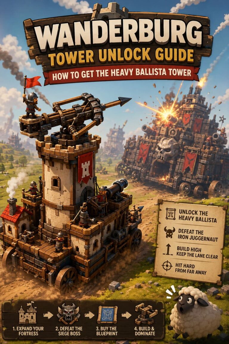 Wanderburg Tower Unlock Guide: How to Get the Heavy Ballista Tower Wanderburg Tower Unlock Guide: How to Get the Heavy Ballista Tower