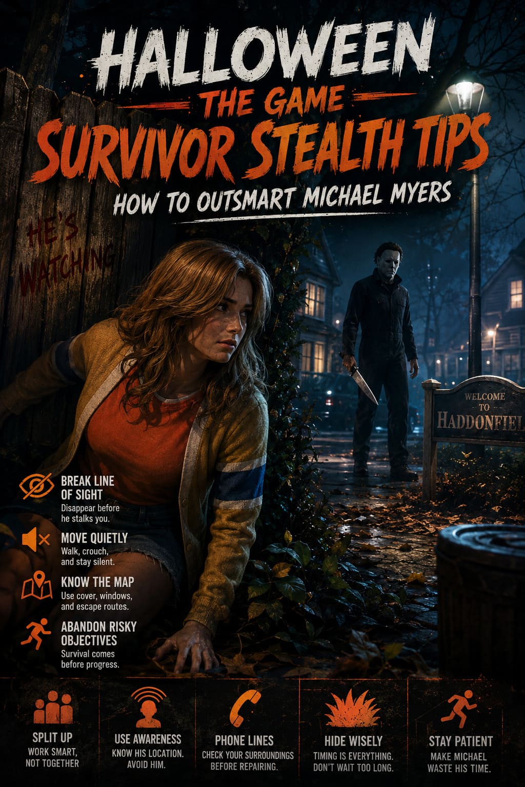 Halloween The Game Survivor Stealth Tips: How to Outsmart Michael Myers