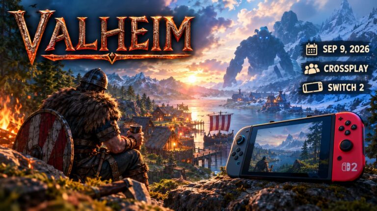 Valheim on Nintendo Switch 2: Release Date, Crossplay, Performance & What to Expect (2026) Valheim on Nintendo Switch 2: Release Date, Crossplay, Performance & What to Expect (2026)