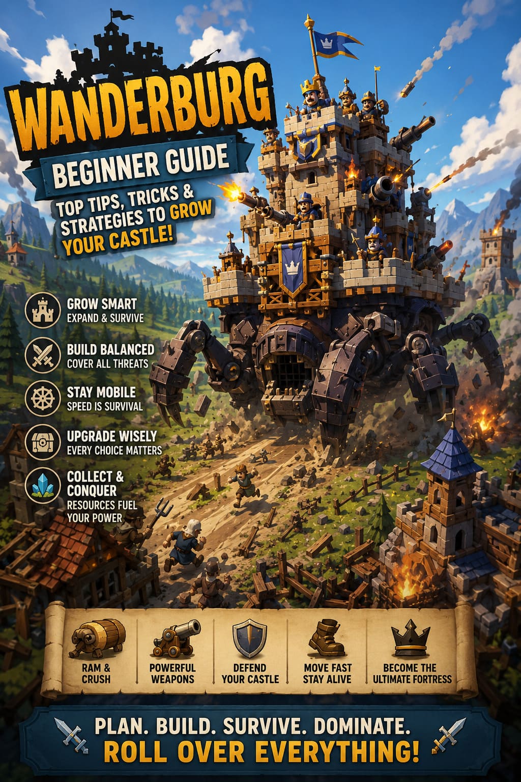 Wanderburg Beginner Guide: Top Tips, Tricks, and Strategies to Grow Your Castle
