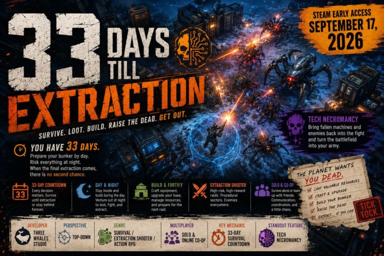 33 Days Till Extraction Steam Early Access Release Date, Gameplay, and Rumors 33 Days Till Extraction Steam Early Access Release Date, Gameplay, and Rumors