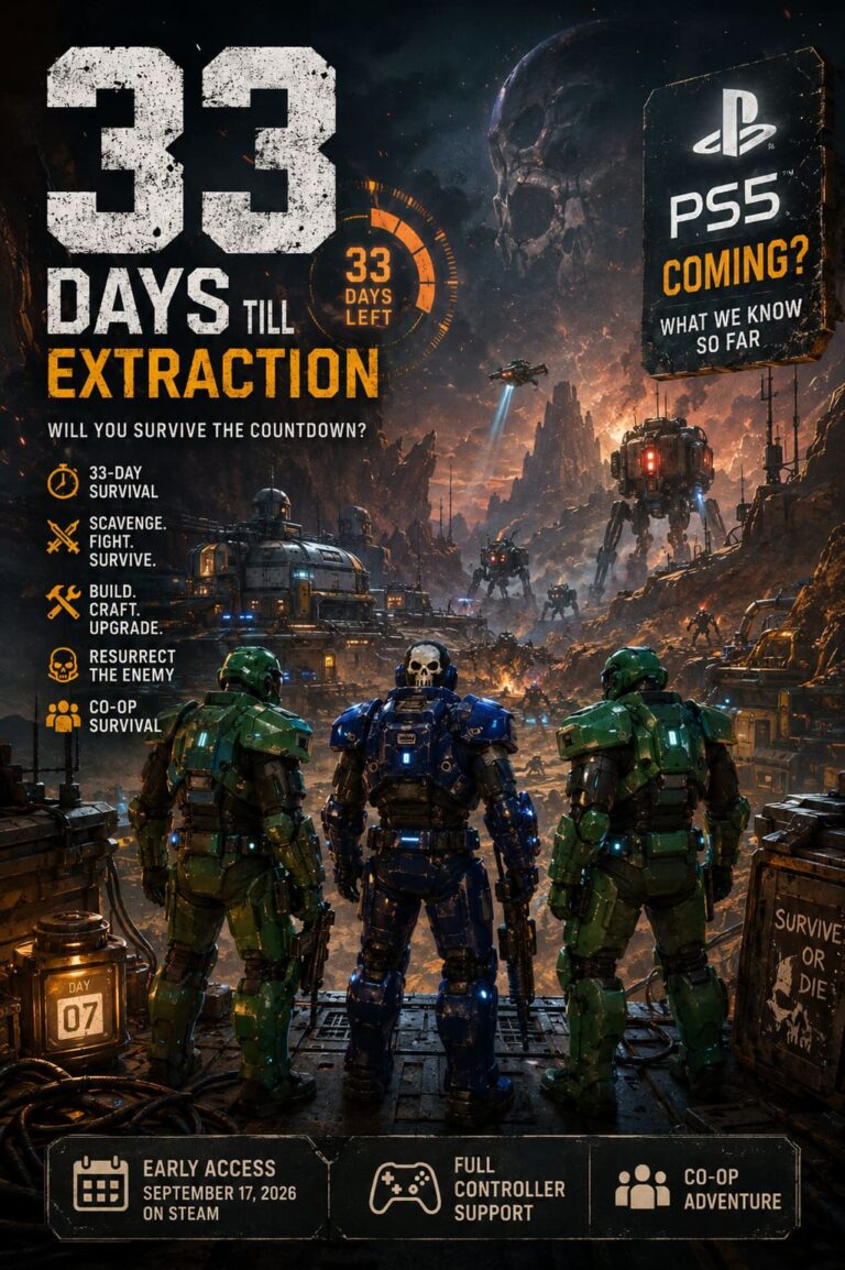Is 33 Days till Extraction Coming to PS5? What We Know So Far