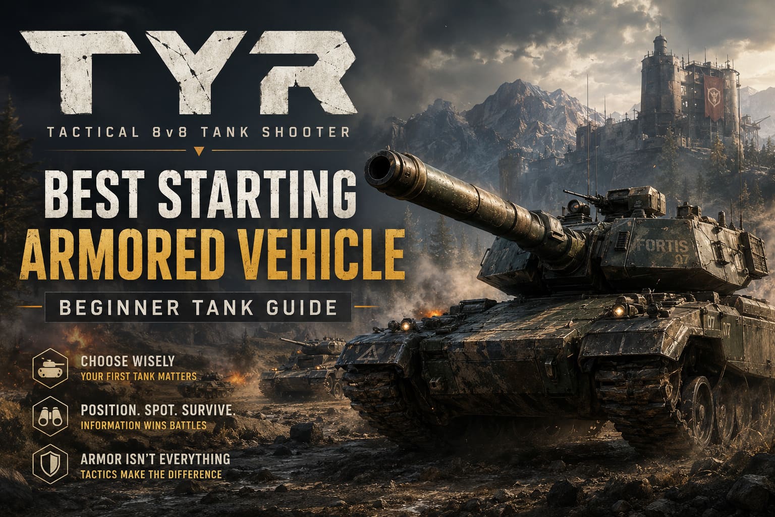 Best Starting Armored Vehicle in Tyr (2026): Beginner Tank Guide Best Starting Armored Vehicle in Tyr (2026): Beginner Tank Guide