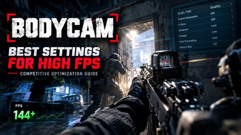 Bodycam Best Settings for High FPS: 2026 Competitive Optimization Guide Bodycam Best Settings for High FPS: 2026 Competitive Optimization Guide
