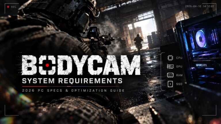 Bodycam System Requirements: 2026 PC Specs and Optimization Guide