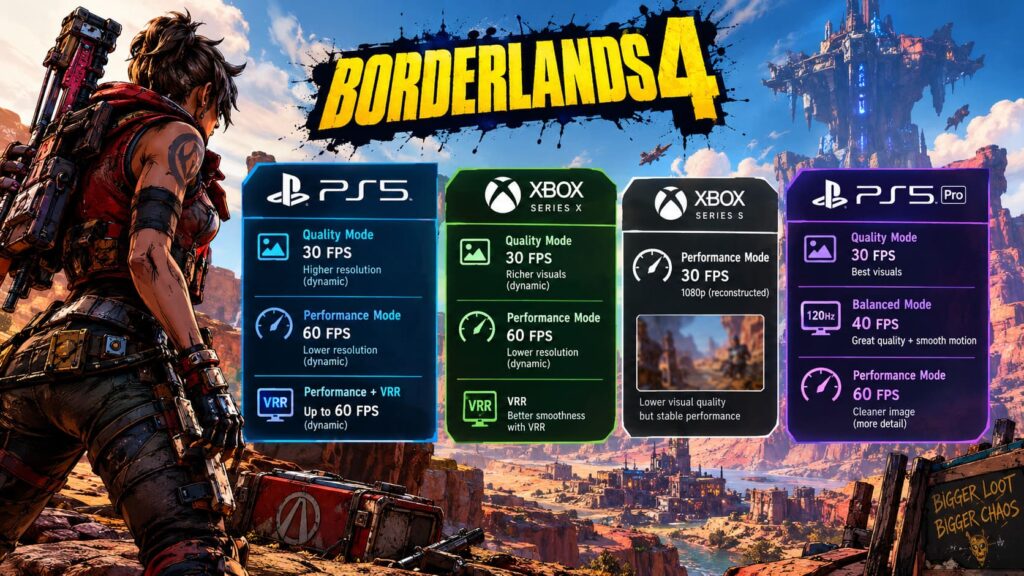 Object Fall Gif Borderlands 4 PS5 vs Xbox Series X/S Performance: Best Graphics ...