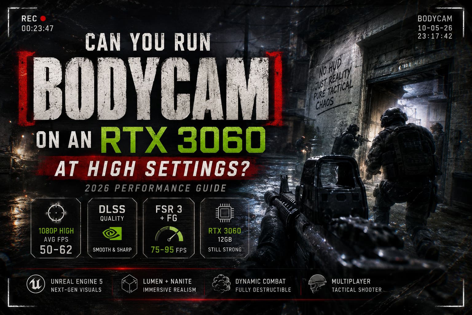 Can You Run Bodycam on an RTX 3060 at High Settings? 2026 Performance Guide