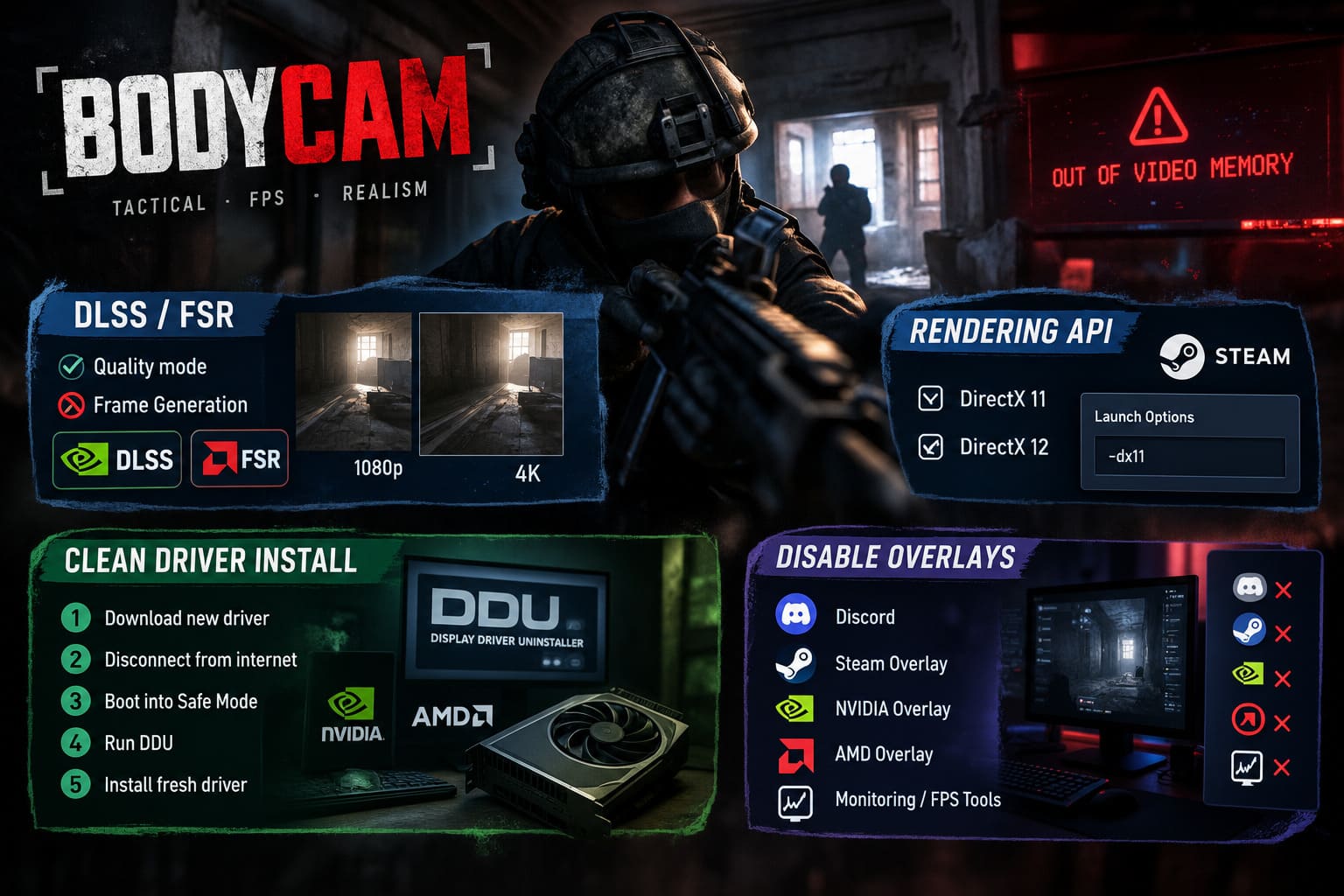 How to Fix Bodycam Out of Video Memory Error: 2026 Troubleshooting Guide How to Fix Bodycam Out of Video Memory Error: 2026 Troubleshooting Guide