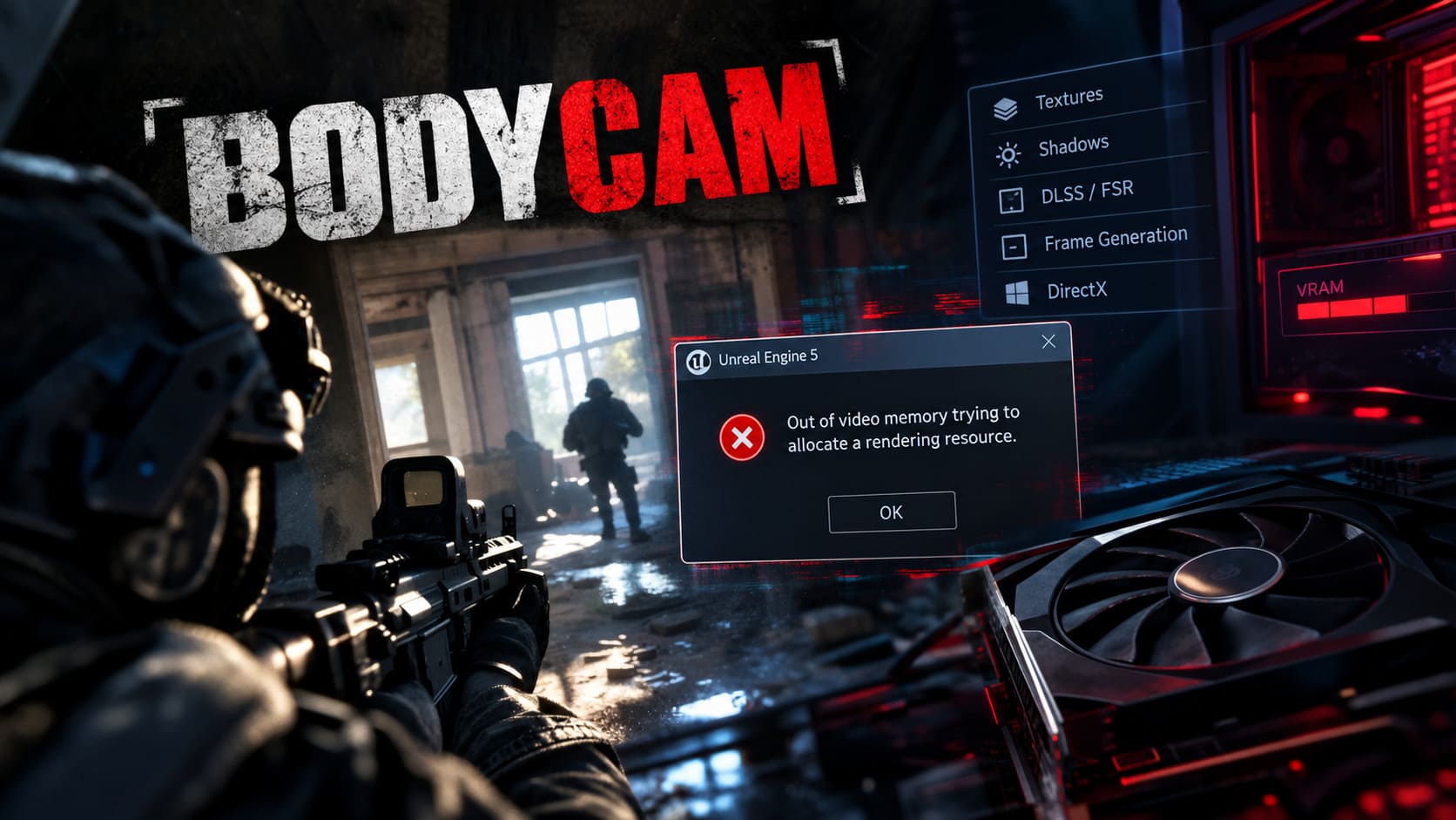 How to Fix Bodycam Out of Video Memory Error: 2026 Troubleshooting Guide How to Fix Bodycam Out of Video Memory Error: 2026 Troubleshooting Guide