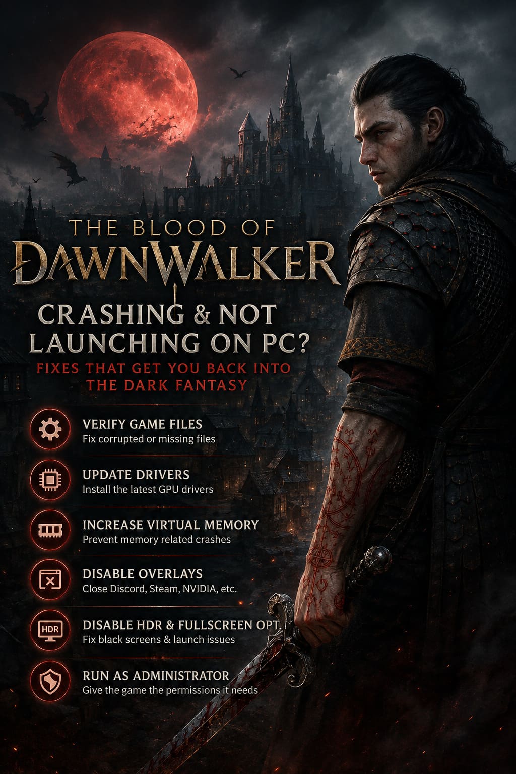 How to Fix The Blood of Dawnwalker Crashing and Not Launching on PC How to Fix The Blood of Dawnwalker Crashing and Not Launching on PC