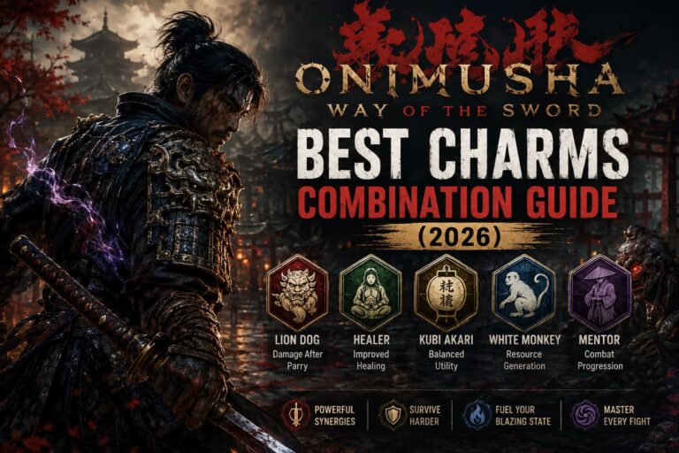 Onimusha Way of the Sword Best Charms Combination Guide (2026)