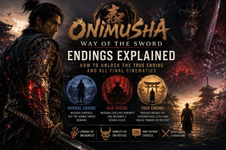 Onimusha Way of the Sword Endings Explained: How to Unlock the True Ending and All Final Cinematics Onimusha Way of the Sword Endings Explained: How to Unlock the True Ending and All Final Cinematics
