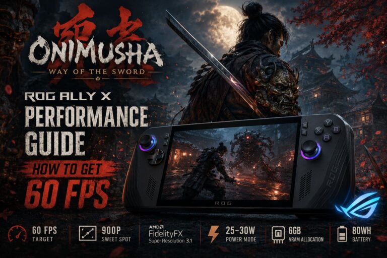 Onimusha Way of the Sword ROG Ally X Performance Guide: How to Get 60 FPS Optimized Settings Onimusha Way of the Sword ROG Ally X Performance Guide: How to Get 60 FPS Optimized Settings