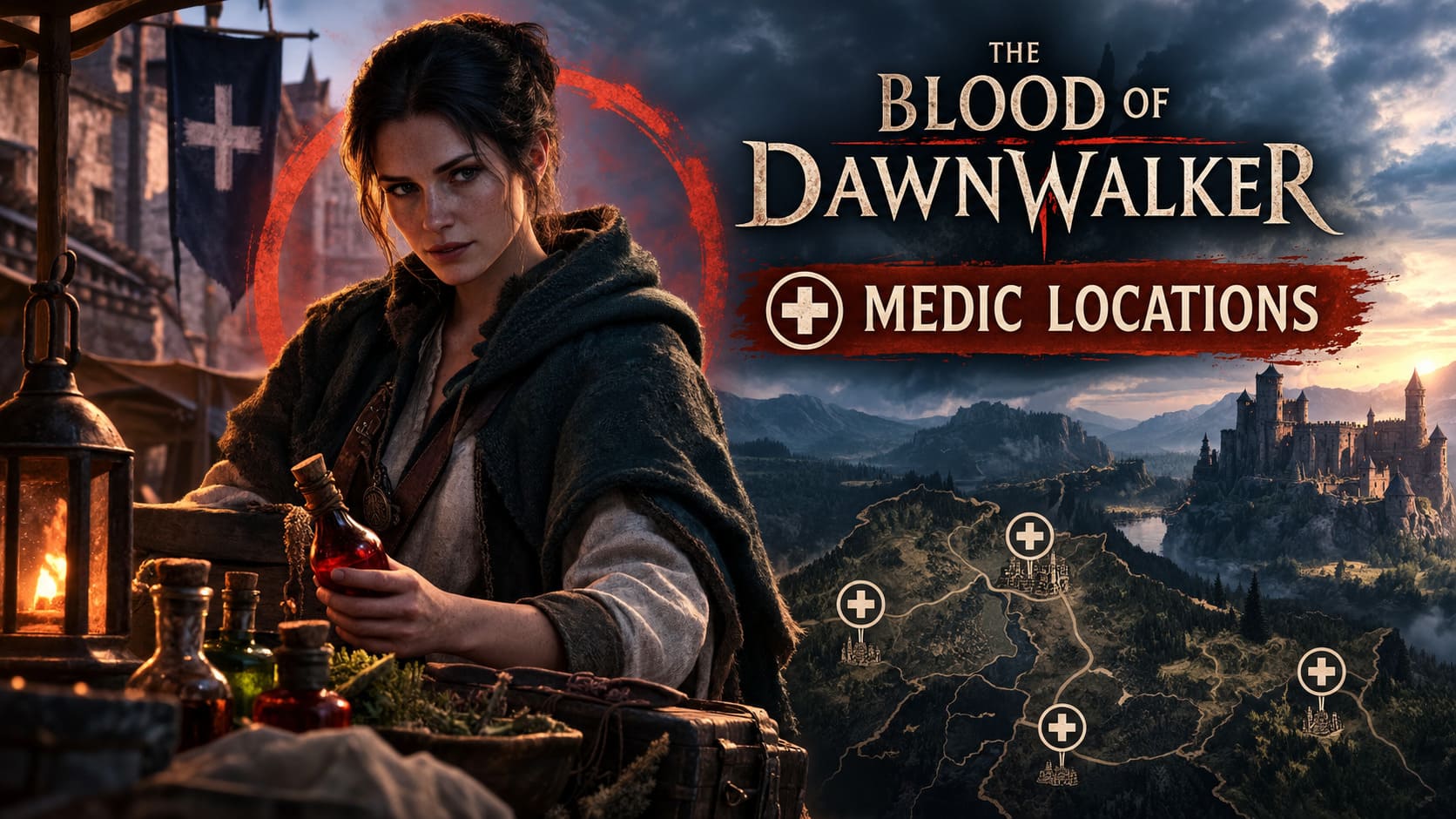 The Blood of Dawnwalker All Medic Locations Guide: Where to Find Every Doctor in Vale Sangora The Blood of Dawnwalker All Medic Locations Guide: Where to Find Every Doctor in Vale Sangora