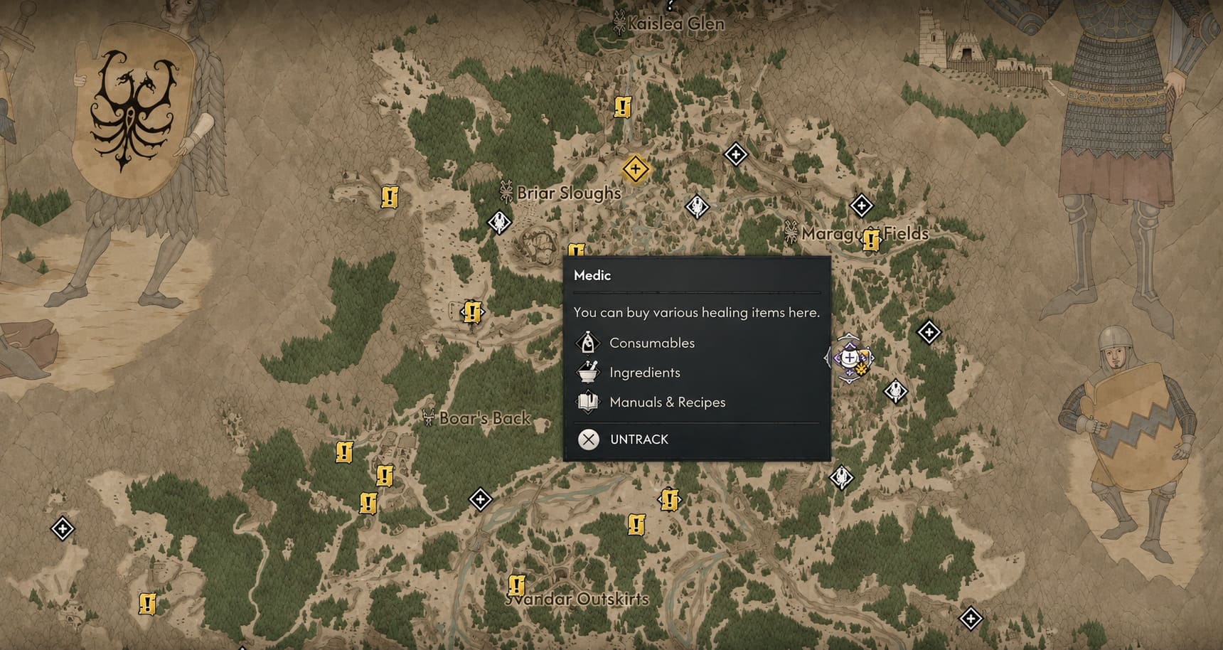 The Blood of Dawnwalker All Medic Locations Guide: Where to Find Every Doctor in Vale Sangora The Blood of Dawnwalker All Medic Locations Guide: Where to Find Every Doctor in Vale Sangora