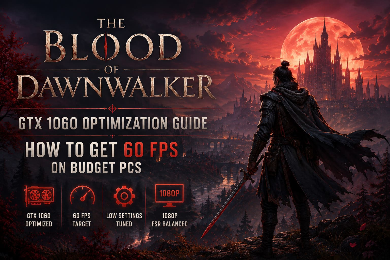 The Blood of Dawnwalker GTX 1060 Optimization Guide: How to Get 60 FPS on Budget PCs