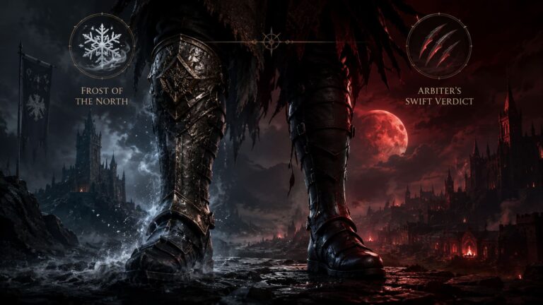 The Blood of Dawnwalker Legendary Armor Guide: Isbrand’s Greaves & Enhanced Shin Guards of the Arbiter Location and Stats