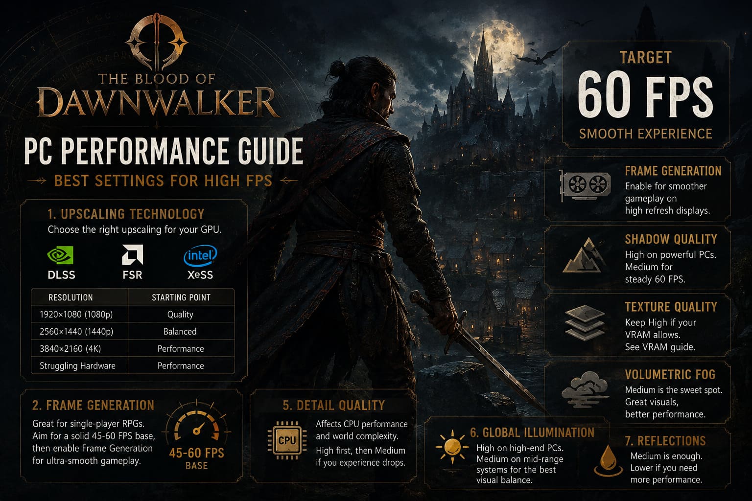 The Blood of Dawnwalker PC Performance Guide: Best Settings for High FPS The Blood of Dawnwalker PC Performance Guide: Best Settings for High FPS
