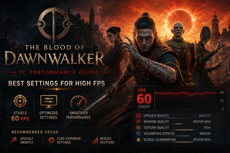 The Blood of Dawnwalker PC Performance Guide: Best Settings for High FPS