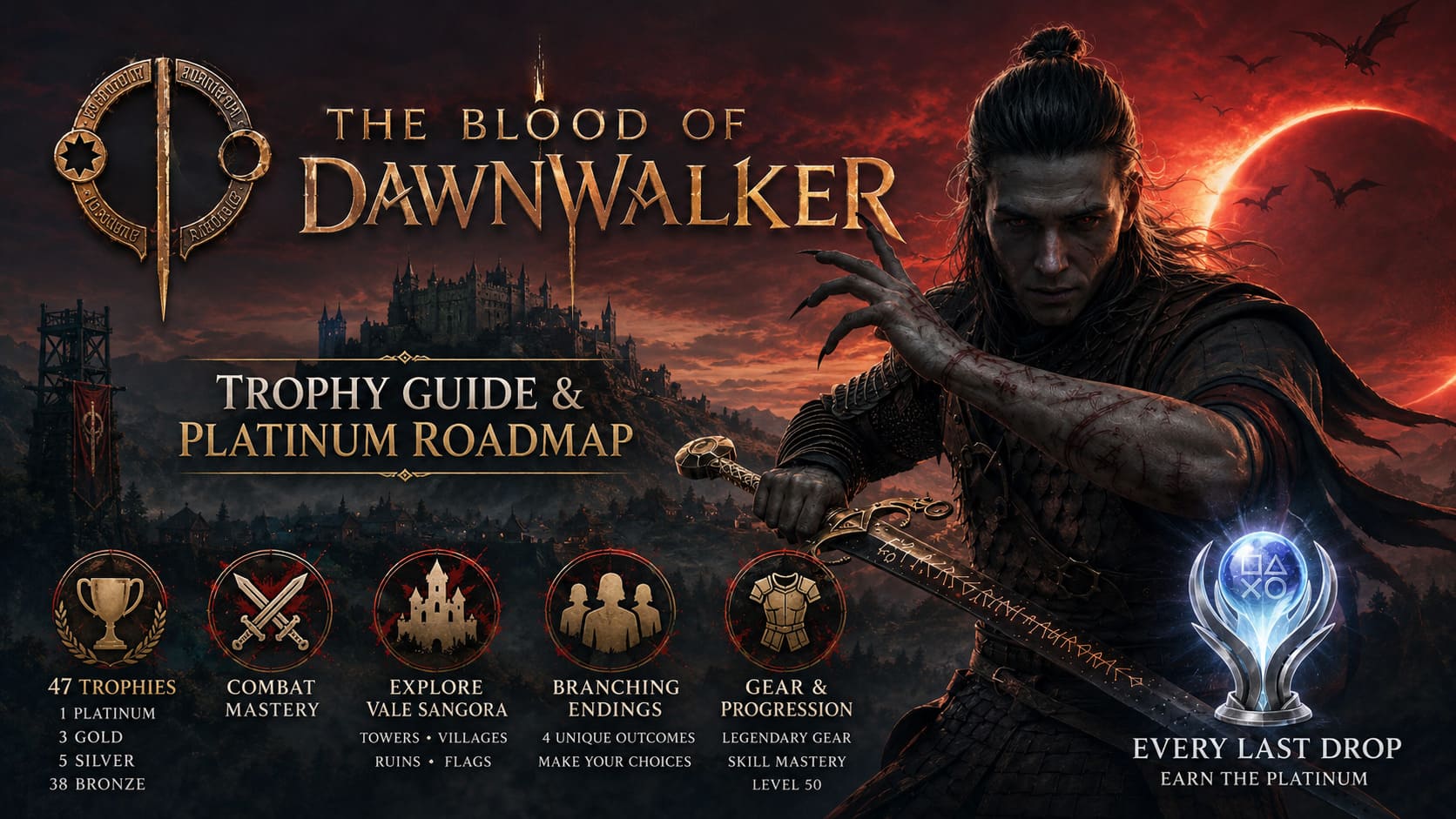 The Blood of Dawnwalker Trophy Guide & Platinum Achievement Roadmap