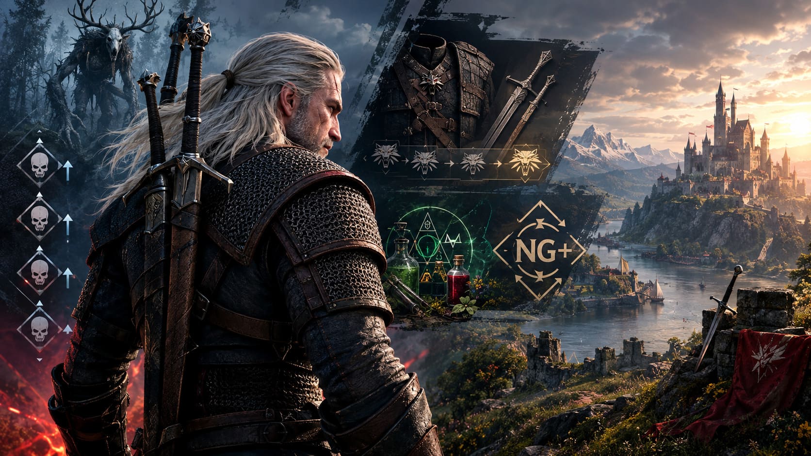 The Witcher 3 Next-Gen Level Scaling And Gear Guide: Mechanics, NG+ ...