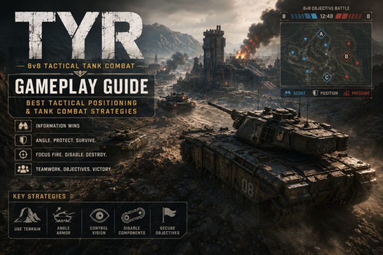 Tyr 8v8 Gameplay Guide: Best Tactical Positioning & Tank Combat Strategies