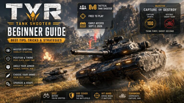 Tyr Tank Shooter Beginner Guide: Best Tips, Tricks, and Strategies (2026)