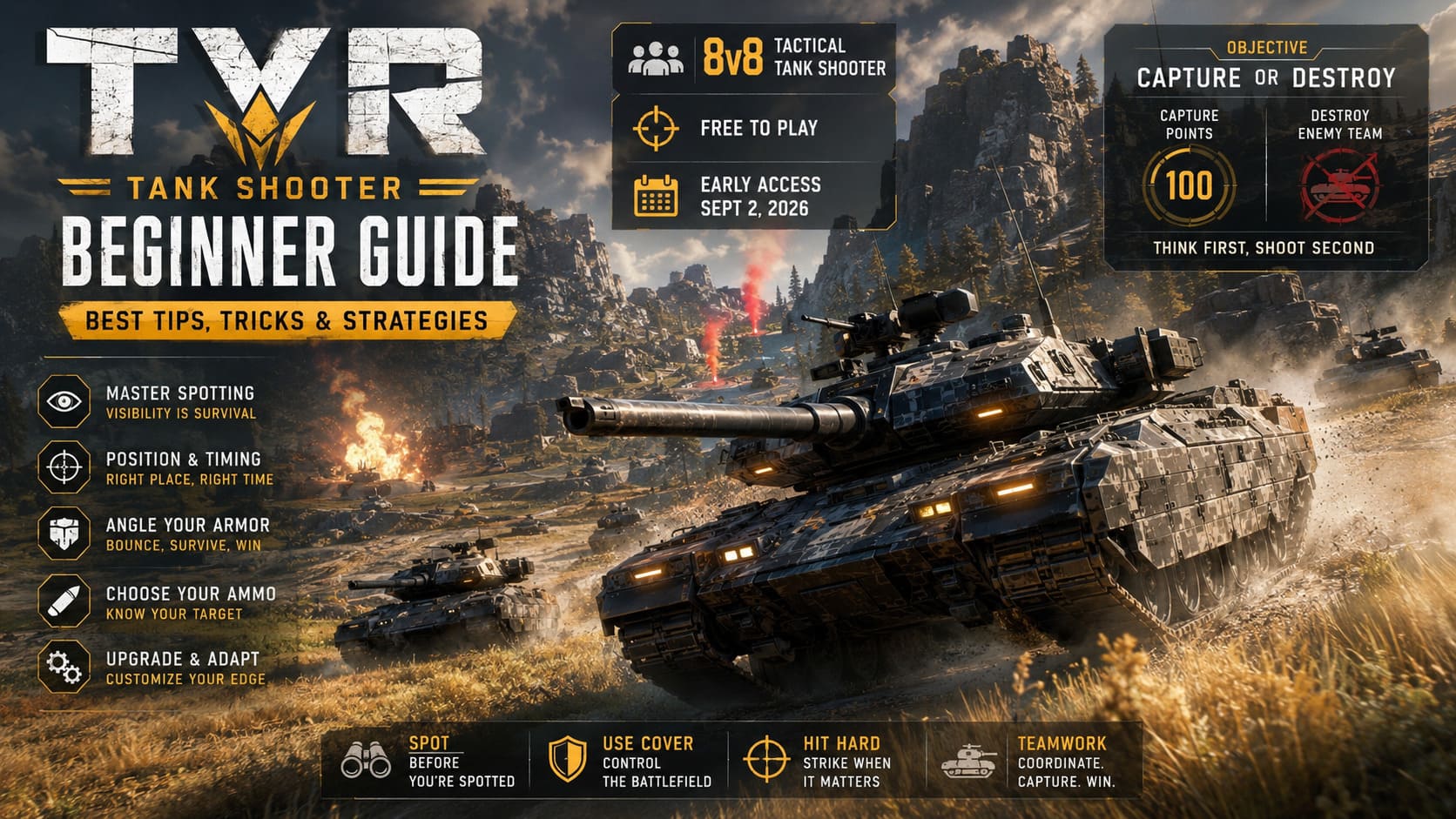 Tyr Tank Shooter Beginner Guide: Best Tips, Tricks, and Strategies (2026) Tyr Tank Shooter Beginner Guide: Best Tips, Tricks, and Strategies (2026)