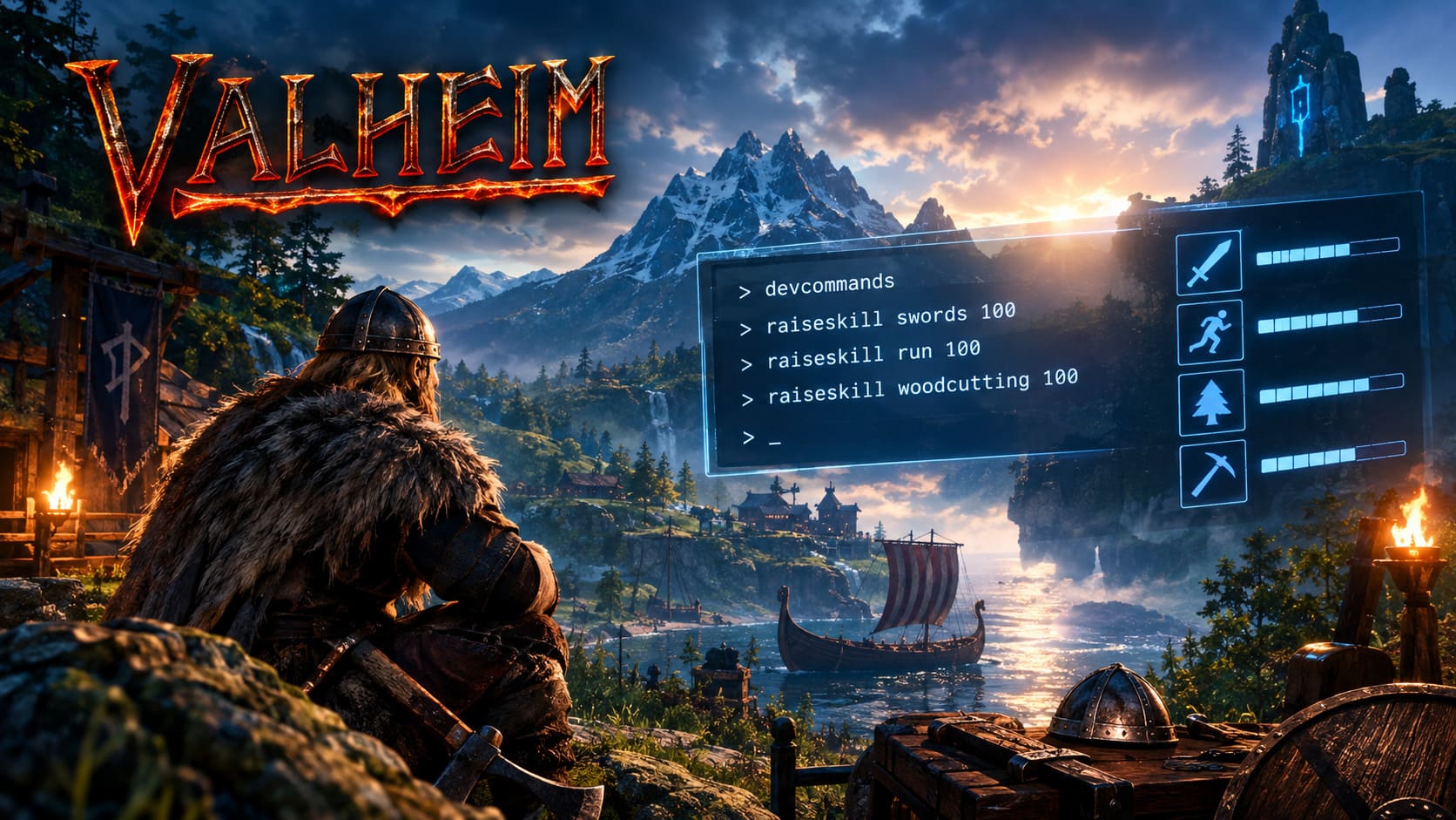 Valheim Skill Console Commands: Guide to Max Character Stats (2026) Valheim Skill Console Commands: Guide to Max Character Stats (2026)