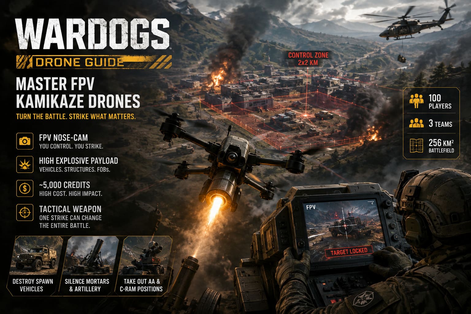 WARDOGS Drone Guide: How to Master FPV Kamikaze Drones in Bulkhead's Shooter