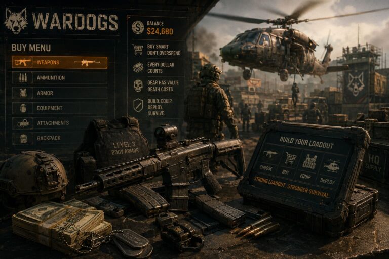 WARDOGS Economy Guide: How to Buy Weapons, Manage the Buy Menu, and Build Meta Loadouts (2026)