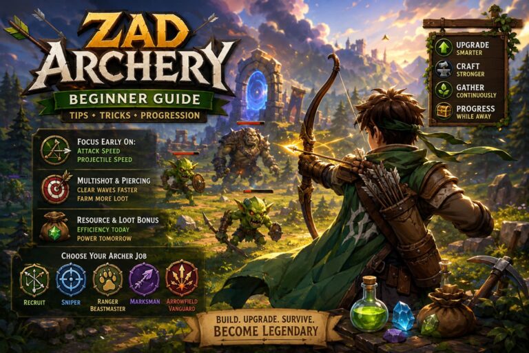 Zad Archery Beginner Guide: Best Tips, Tricks, and Progression Strategy (2026) Zad Archery Beginner Guide: Best Tips, Tricks, and Progression Strategy (2026)